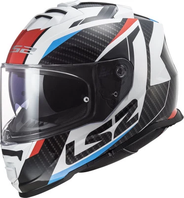 LS2 FF800 Storm II helmet Racer red blue white - Bild 1 von 4