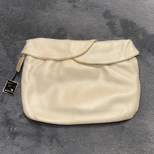 Sac à main vintage Anne Klein pour Calderon 100% cuir avec bandoulière neuf - Photo 1/24