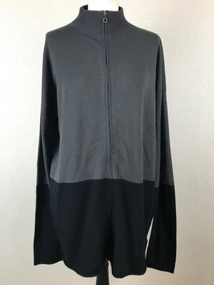 SARAH PACINI длинный молнии кардиган куртка один размер серый черный - Изображение 1 из 4