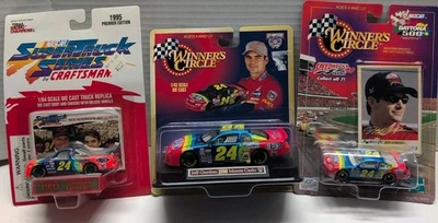 1990s Jeff Gordon LOT OF 3 NASCAR RACE CARS/TRUCK CHEVY MONTE CARLO/SILVERADO - Image 1 of 4
