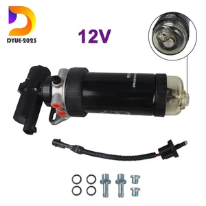 Conjunto de bomba de filtro de combustible 12v para tractores John Deere 320 6420 7630 7730 7815 7830 - Imagen 1 de 12