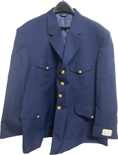 US Coast Guard Blue Coat 56 S Poly/Wool Gabardine USCG Service Dress Jacket 2XL