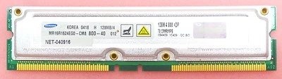 Samsung MR16R1624EGO-CM8 800-40 128MB/4 PC 800=DP TS128MRM8PB RAM Memory - Image 1 of 2