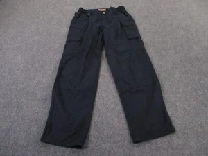 511 Tactical Pants Mens 36 x 34 Blue Canvas Cargo Hiking Tech Utility Workwear - Picture 1 of 9