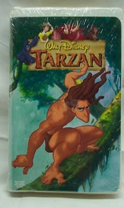 Vintage Walt Disney TARZAN Animated Movie VHS VIDEO NEW in Shrinkwrap - Picture 1 of 4