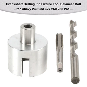Crankshaft Drilling Pin Fixture Tool Balancer Bolt for Chevy 230 283 327 ZG - Picture 1 of 14