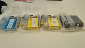 Paket Druckerpatronen LC123 XL für Brother 2xgelb, 1xschwarz, 1xblau - Bild 1 von 2