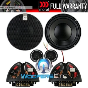 MOREL HYBRID 42 4" CAR 2-WAY COMPONENT SPEAKERS MIDS TWEETERS CROSSOVERS NEW - Picture 1 of 3