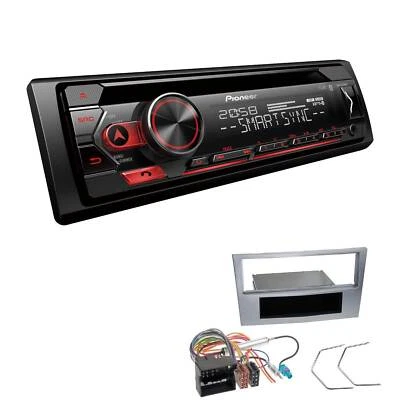 Pioneer 1-DIN Autoradio CD Bluetooth Spotify USB für Opel Astra H matt chrom - Bild 1 von 4