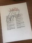 Jelly Roll " Save Me"  lyrics with reproduction autograph