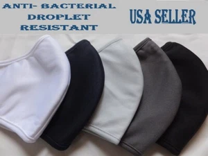 Multi pack Fabric Face Masks 3 layers Black Navy White Gray Reusable Mask - Picture 1 of 29