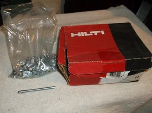 100 pcs. HILTI KB3 1/4" X 3 1/4" # 282504 ANCHORS w/nuts & washers (1 Box) - Picture 1 of 2