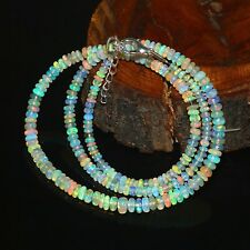 Ethiopian Opal Necklace : Jewelry Sale 4596 Rondelle Necklace Precious Necklace