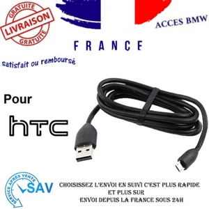 Câble Data/chargeur d'origine HTC DC-M410 Desire S / Desire X / Desire Z /EVO 3D - Photo 1 sur 1