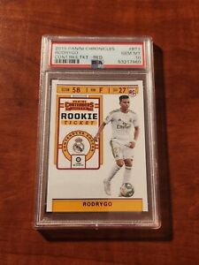 ⚽️ 2019-20 Panini Chronicles Contenders Rookie Ticket Rodrygo Red SP RC PSA 10 