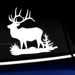 Bull Elk Full Body - Sticker Decal - You choose color - Bild 1 von 26