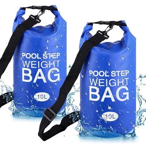2 Pack Pool Step Weights, 500D PVC Waterproof Heavy Duty Pool Ladder Sand Bag... - Picture 1 of 7