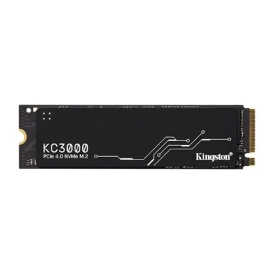 Kingston KC3000 512GB 1TB 2TB SSD M.2 2280 PCIe 4.0 x4 3D TLC Solid State Drive - Image 1 of 2