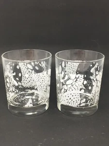 Juego de 2 gafas de cóctel Disaronno Wears Roberto Cavalli edición limitada - Imagen 1 de 9