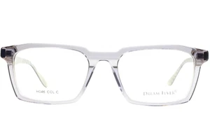Dream Fever H046 Kristall Grau Acetat Designer Luxus Italy Brille 54-19mm - Bild 1 von 19