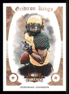 2009 Donruss Threads Pro Gridiron Kings #25 Jerry Rice - Image 1 of 2