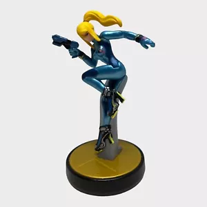 Zero Suit Samus (Metroid) Super Smash Bros. Amiibo Figure - Genuine Nintendo - Picture 1 of 13