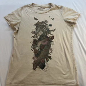 Classic Crew Threadless Girl, Shirt Size XX Large The Fox Confessor Made In USA - Picture 1 of 8
