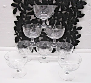 Kelche Weingläser 8er Set Mid Century Modern Barware Bethlehem Star Atomic💙 - Bild 1 von 5