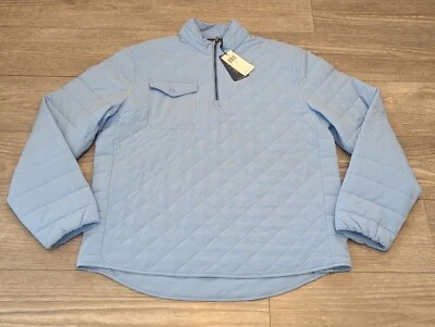 Polo Golf Ralph Lauren Adulto Grande Acolchado 1/4 Cremallera Pullover Para Hombre Lg Azul Nuevo con Etiquetas Foto 1 de 4