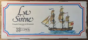 Corel Le Sirene French Frigate 30 Canon Ship Scale 1:75 SM14 Model Boat Kit - Picture 1 of 5