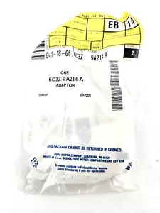OEM NEW 2003-2007 Ford 6.0L Diesel Fuel Pump Water Drain Plug Adapter 6C3Z9A214A - Picture 1 of 2