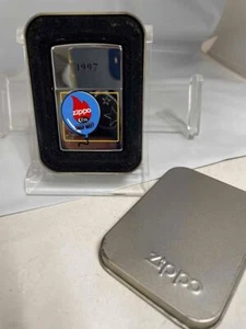 Vintage ZIPPO 1997 Swap Meet Case Knifes  nMint UNUSED w/ Original Tin - Picture 1 of 2