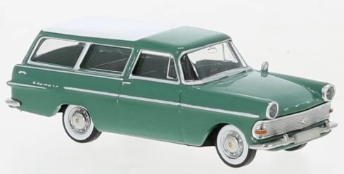 BREKINA 20137 Scala HO Opel P2 Caravan colore verde/bianco anno 1960 - Immagine 1 di 1
