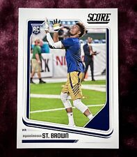 Equanimeous St Brown 2018 Score Football RC #398 MINT Notre Dame Jersey Rookie💙
