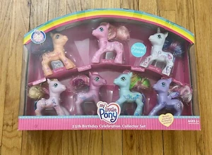 New My Little Pony 25th Birthday Celebration Collectors Set NIB 2008 - Picture 1 of 4