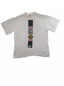 Vintage 90s Nike Challenge Court S Tennis T-Shirt Tee Shirt Agassi Graphic - Bild 1 von 10