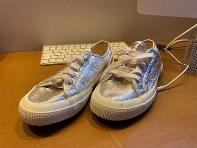SUPERGA 2750 Lamew Grey Silver Argento S001820 Nuove Senza Scatola Intonse - Immagine 1 di 4