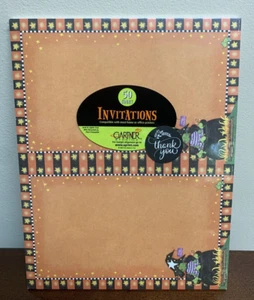 New Halloween Witch Witches Frog Gartner Studios Party Invitations - 50 Count - Picture 1 of 4