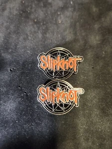 2 X Slipknot Enamel Pin NEW Metal Band Tee Jewelry - Picture 1 of 3
