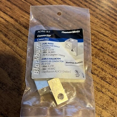 Conector THOMAS & BETTS ADR6-B2 - Paquete de 2 conectores Foto 1 de 2