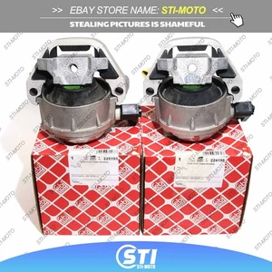 OEM Left and Right Side Engine Mounts 4G0199381NT For Audi A6 A7 C7 Quattro 2.0T - Picture 1 of 6