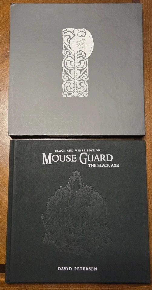 Mouse Guard черный топор B&W S/N 1000 David Petersen HC в твердом переплете новый Shelfwear - Изображение 1 из 4