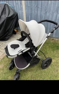 Ikkle Bubba Stomp V3 Baby Pram With Bassinet Attachment - Picture 1 of 3