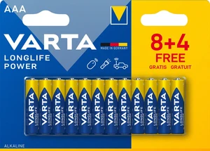 12x Batterien Micro AAA LR3 MN2400 VARTA 4903 LONGLIFE Power Batterie - Bild 1 von 4