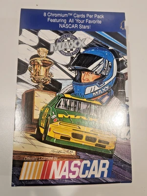 1993 Maxx NASCAR Chromium - Factory Box (36 Packs) - Image 1 of 4
