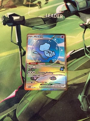 Mew ex 232/091 SV: Paldean Fates Holo Bubble Mew NM💥 - Image 1 of 2