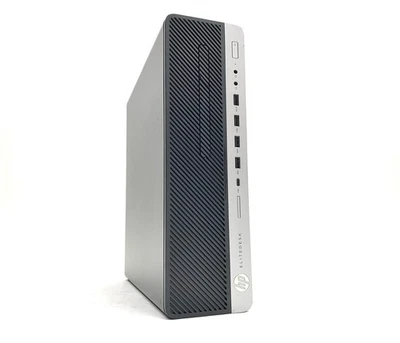 HP EliteDesk 800 G3 SFF PC Intel Core i7-6700 3.40GHz 16GB 512GB NVMe Win10 Pro - Image 1 of 4