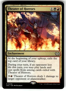 Theater of Horrors Commander: Duskmourn: House of Horror Regular MTG - Picture 1 of 2
