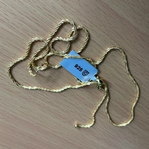 925 Silver /gold Overlay Chain Necklace / /Gemporia / New With Tags/ Adjustable - Picture 1 of 9
