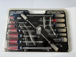 Juego de destornilladores de 16 piezas vintage nuevo Sears Craftsman 41063 hecho en EE. UU. - Imagen 1 de 2